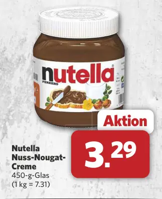 Aanbieding: Nutella Nuss-Nougat-Creme