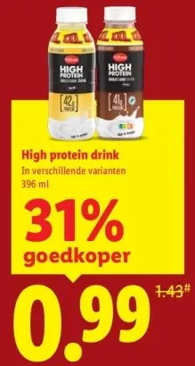 Aanbieding: High protein drink