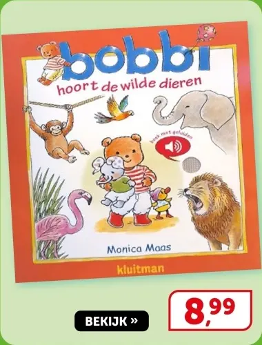 Aanbieding: Bobbi hoort de wilde dieren