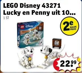 Promotie: LEGO Disney 43271 Lucky en Penny uit 10...