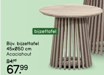 Aanbieding: Bijzettafel
