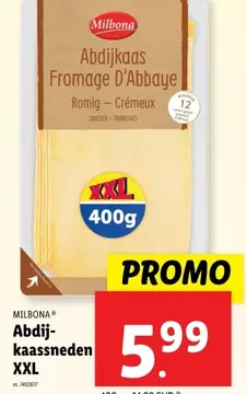 Aanbieding: Abdijkaas Sneden XXL