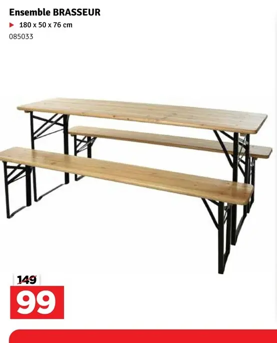 Offre: Ensemble brasseur