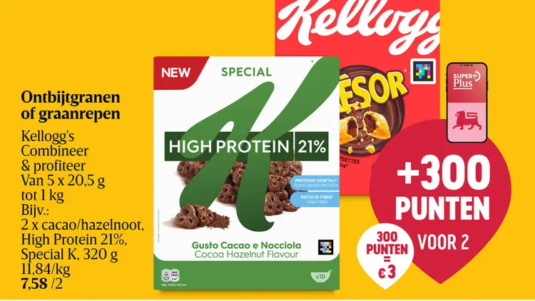 Promotie: Ontbijtgranen of graanrepen