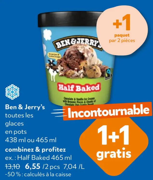 Offre: Glaces en pots