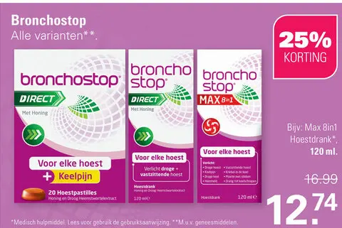 Aanbieding: Bronchostop