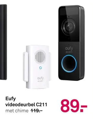 Aanbieding: videodeurbel C211
