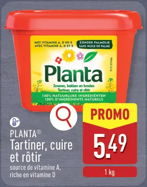 Offre: Tartiner, cuire et rôtir