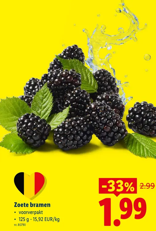 Promotie: Zoete bramen