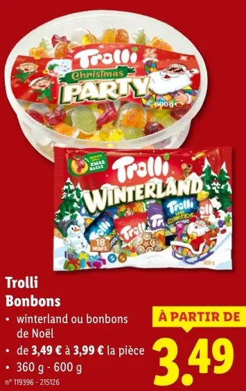 Offre: Trolli Bonbons