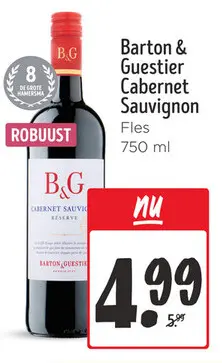 Aanbieding: Barton & Guestier Cabernet Sauvignon