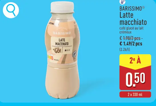 Offre: Latte macchiato