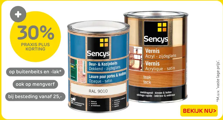 Aanbieding: Deur- & Kozijnbeits Dekkend - zijdeglans 