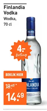 Aanbieding: Finlandia Vodka