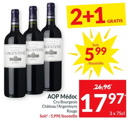 Offre: Château l'Argenteyre Rouge