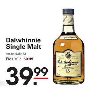 Aanbieding: Dalwhinnie Single Malt