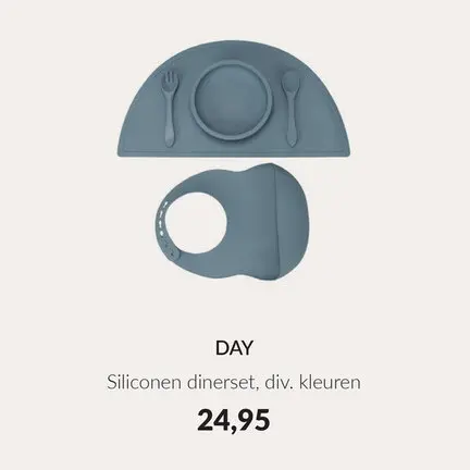 Aanbieding: Siliconen dinersets