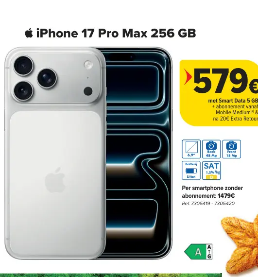 Promotie: iPhone 17 Pro Max 256 GB