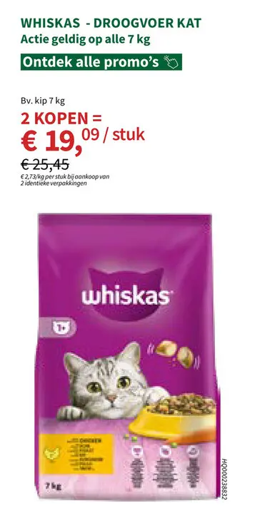 Promotie: Droogvoer kat