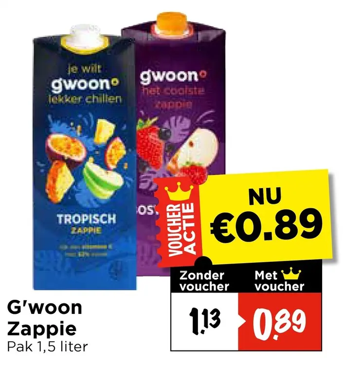 Aanbieding: G'woon Zappie