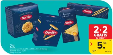 Offre: Pâtes