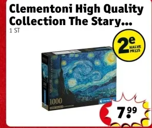 Aanbieding: Clementoni High Quality Collection The Stary Night