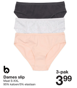 Aanbieding: Dames slip