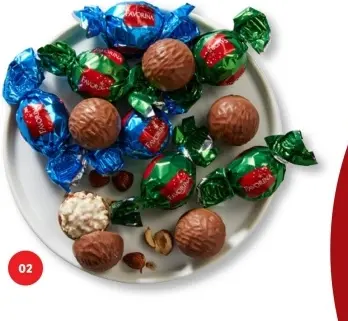 Promotie: Gevulde pralines