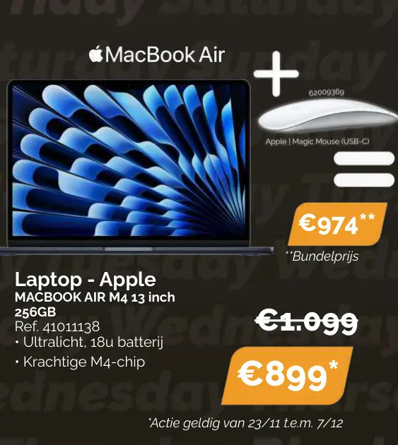 Aanbieding: MacBook Air