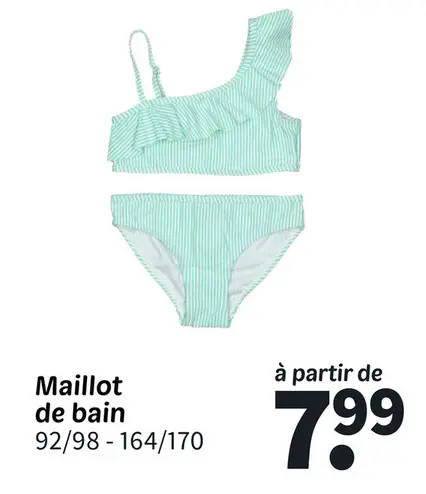 Offre: Maillot de bain