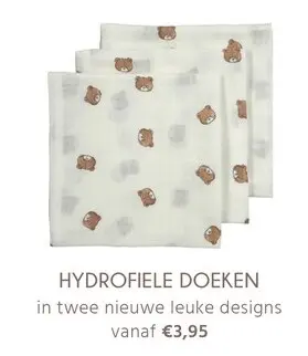 Aanbieding: Hydrofiele doeken