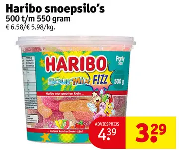 Aanbieding: Haribo snoepjes