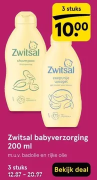 Aanbieding: Babyverzorging 200 ml