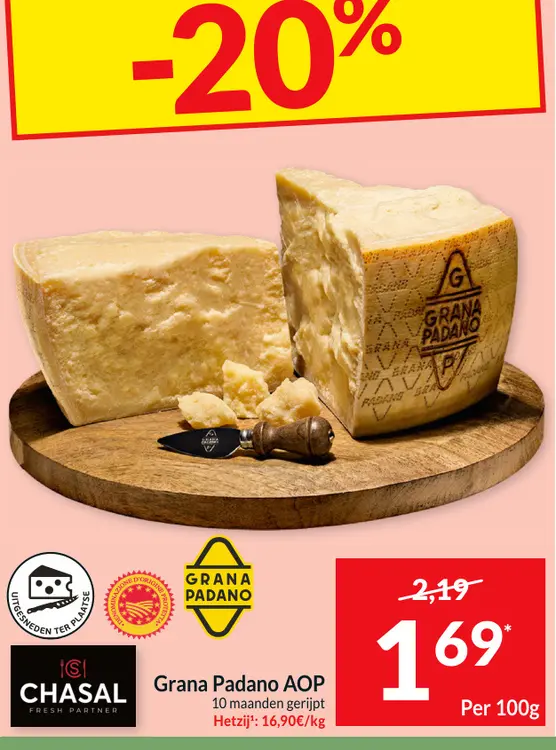 Promotie: Grana Padano AOP