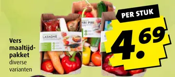 Aanbieding: Vers maaltijdpakket