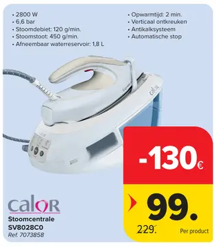 Aanbieding: Stoomcentrale SV8028C0