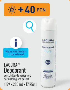 Promotie: Deodorant