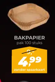 Aanbieding: Bakpapier