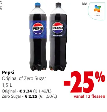 Aanbieding: Original of Zero Sugar