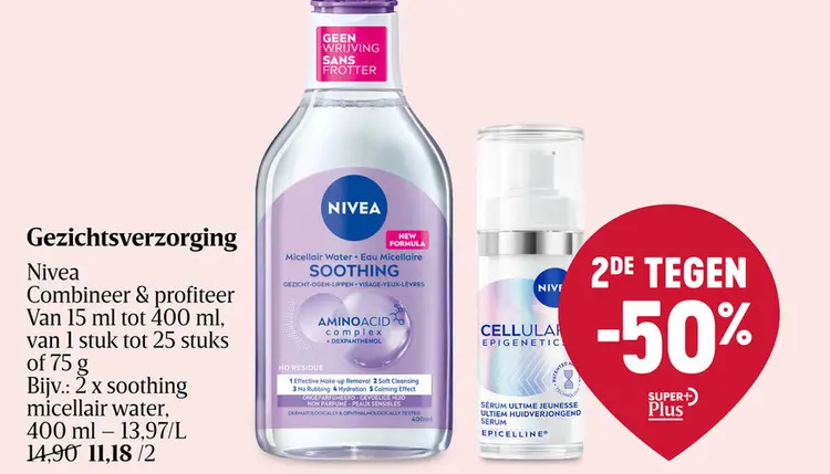 Aanbieding: Gezichtsverzorging