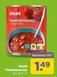 Aanbieding: Tomatensoep