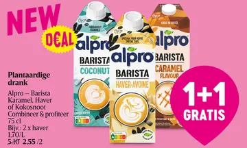 Aanbieding: Alpro - Barista Karamel, Haver of Kokosnoot