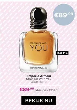 Aanbieding: Emporio Armani Stronger With You