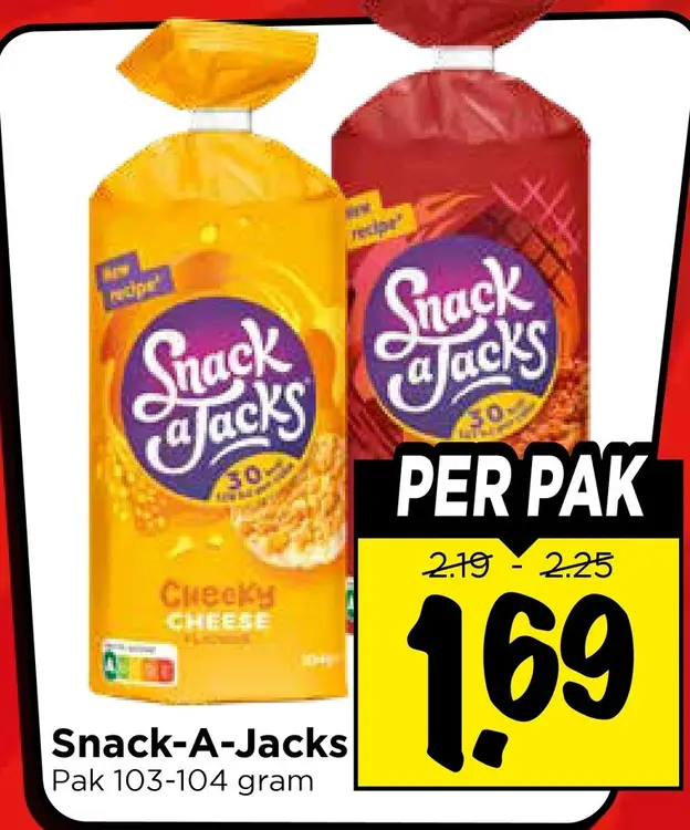 Aanbieding: Snack-A-Jacks