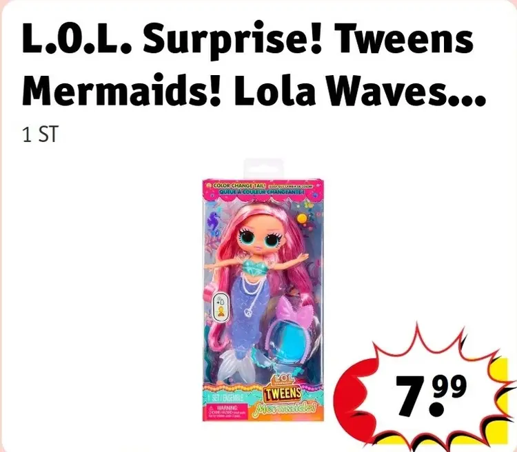 Promotie: Tweens Mermaids! Lola Waves...
