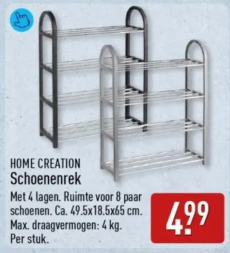 Aanbieding: Schoenenrek