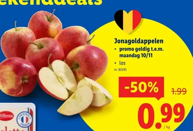 Aanbieding: Jonagoldappelen
