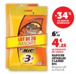 Offre: RASOIRS JETABLES LAMES