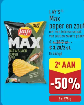 Promotie: Max peper en zout