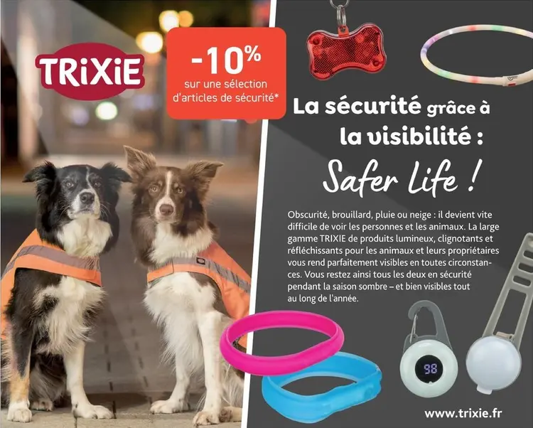 Offre: Sélection d'articles de sécurité